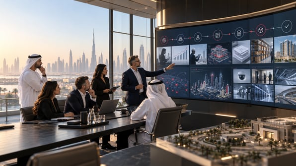 HubSpot Marketing and Sales Hub implementation for MVP Tech security systems integration team in Dubai