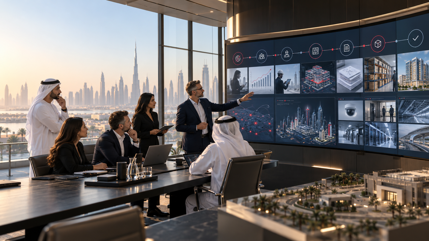 HubSpot Marketing and Sales Hub implementation for MVP Tech security systems integration team in Dubai